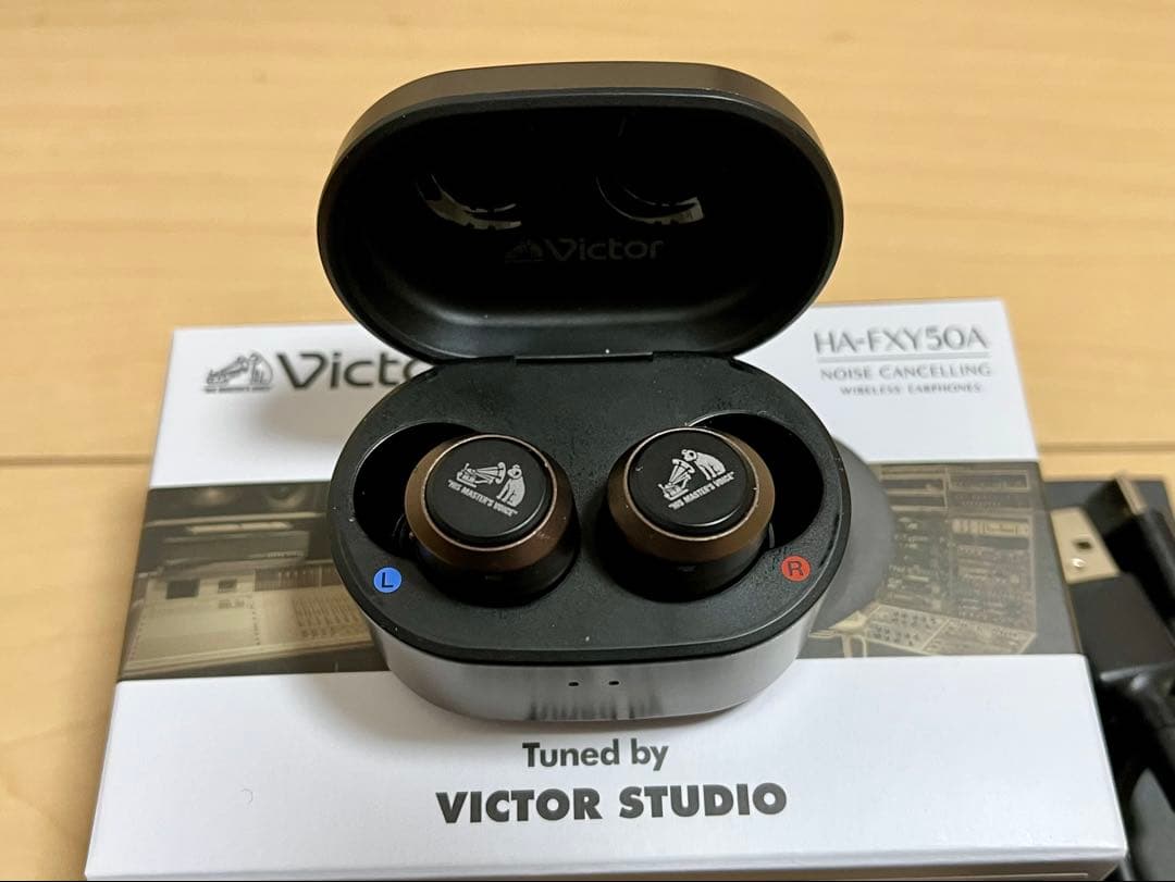 値下 美品VICTOR HA-FXY50A ワイヤレスイヤホン - メルカリ