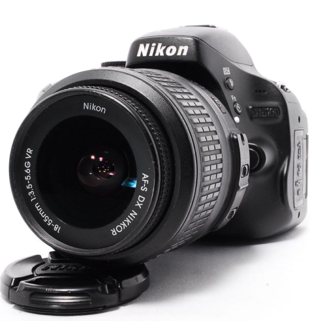 すぐ使える◇Nikon D5100◇スマホ転送◇一眼レフカメラ◇手ぶれ補正