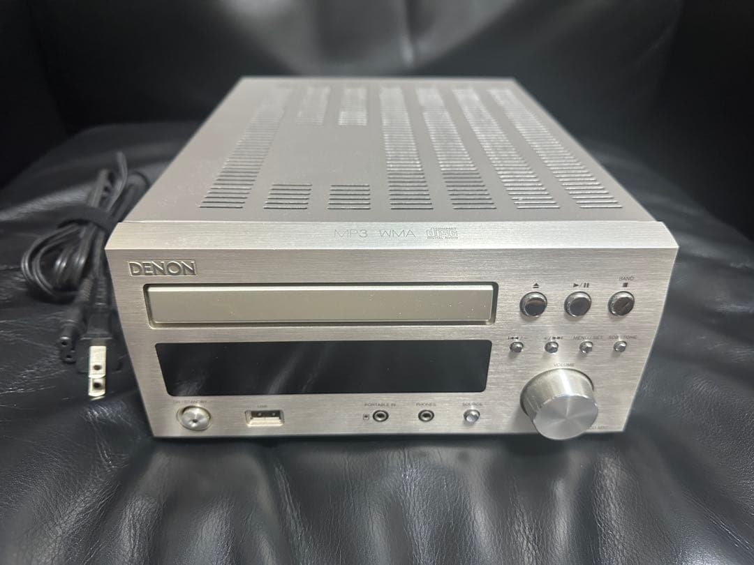 DENON オーディオ機器 シルバー RCD-M37 - メルカリ