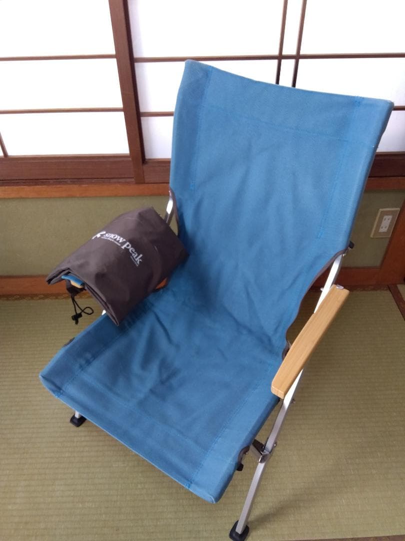 スノーピークローチェア30 ターコイズ廃盤色