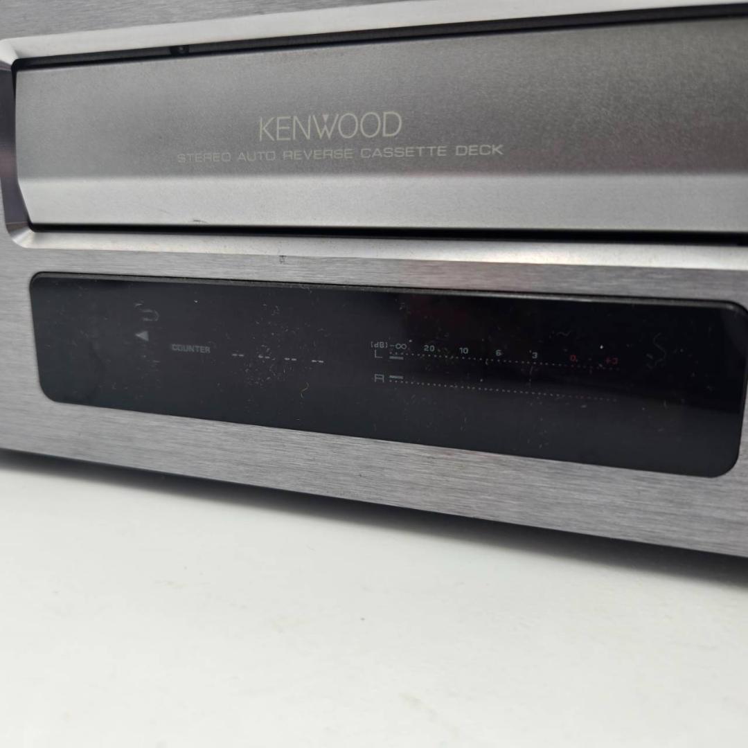 KENWOOD X-1001 ステレオ カセットデッキ 通電OK オーディオ - メルカリ