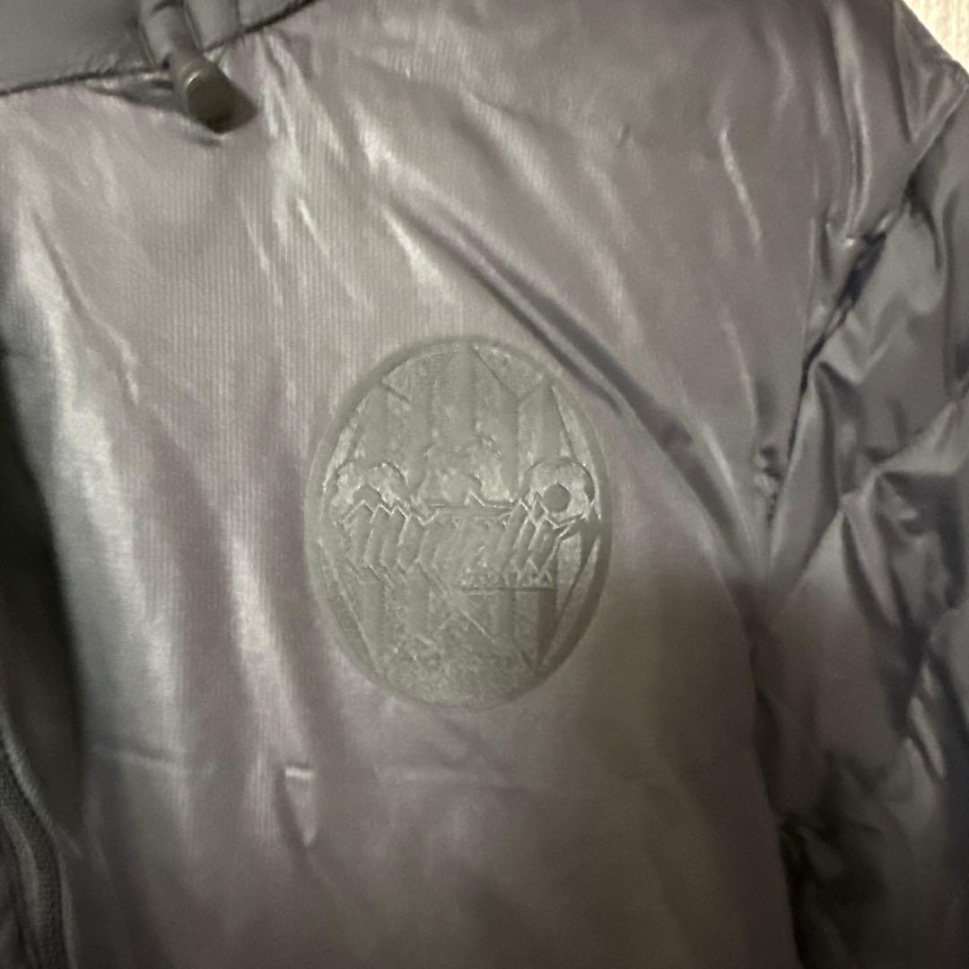 Penalty ベンチコートフード付きXO ブラック ダウン モンテディオ山形