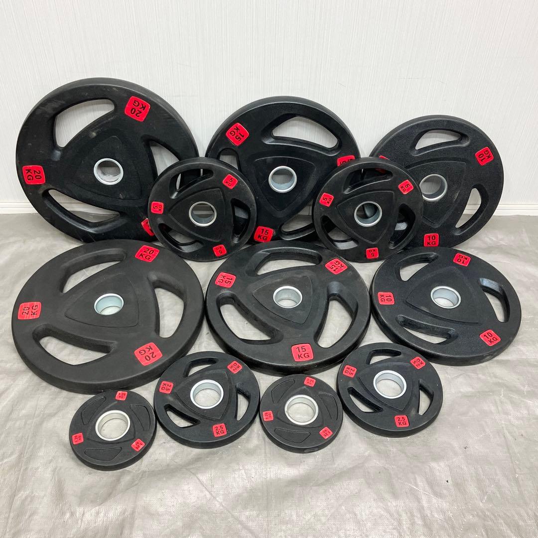 □プレート107.5kg スタンド 180cmオリンピックバー EZバー セット