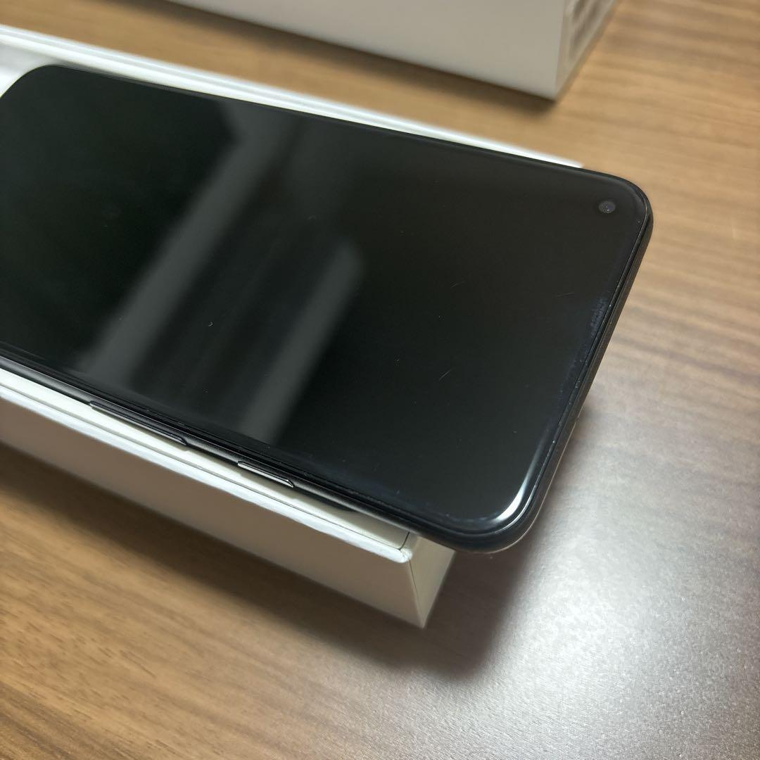 Pixel5 本体 ブラック 箱付き SIMロック解除済み バッテリー交換済み