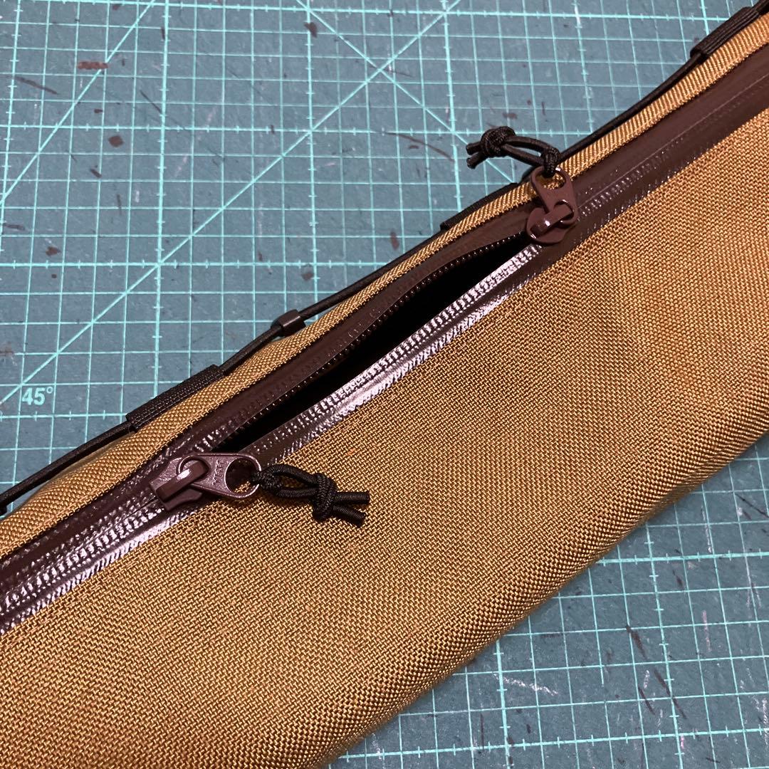 ハンドメイドフレームバッグ　コーデュラ1000 コヨーテ　48.5cm