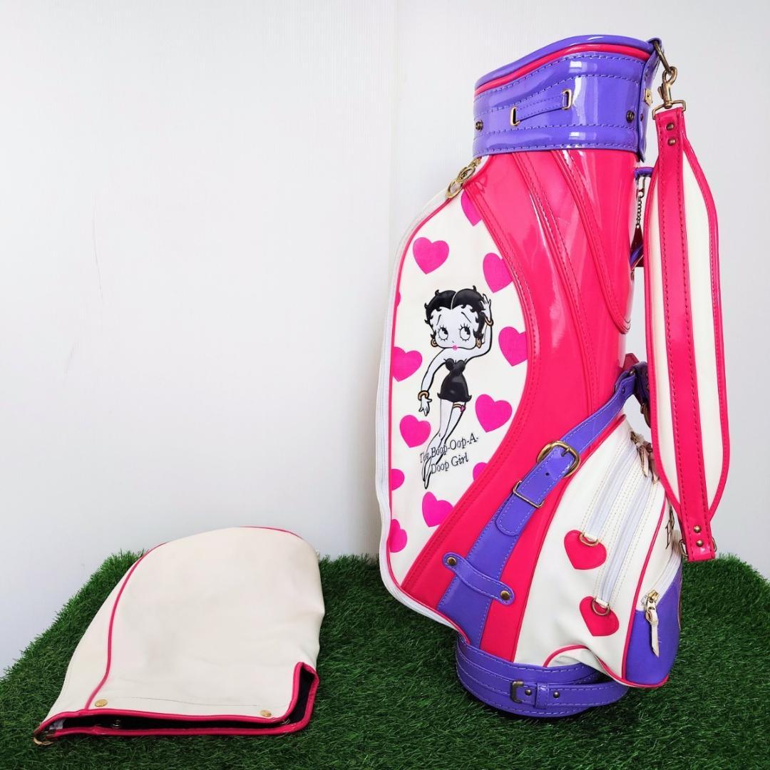 Betty Boop キャディバッグ 3分割 口枠周約68cm MARUMAN - メルカリ