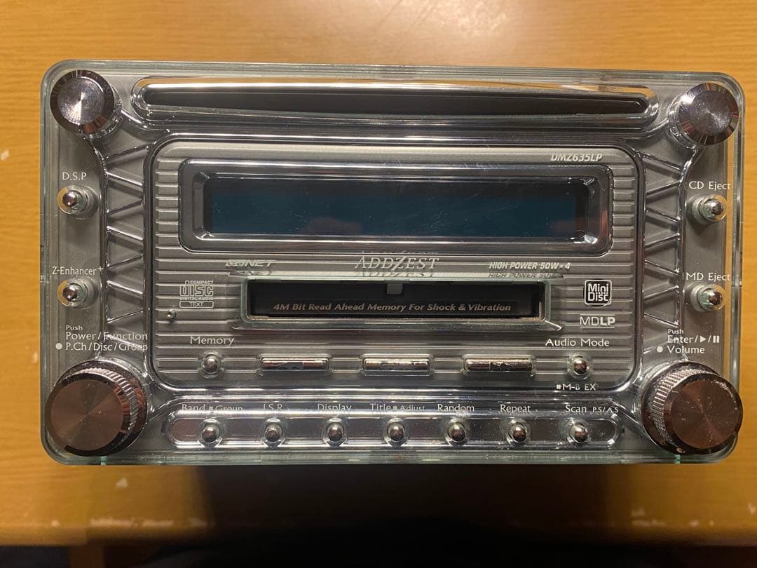 ADDZEST カーオーディオ DMZ635LP CD MD - メルカリ