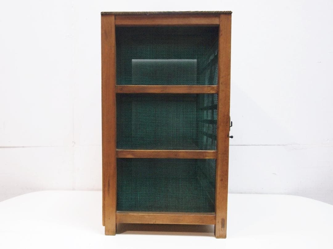 昭和レトロ 蝿帳 網戸棚 食器棚 キャビネット 収納棚 フードカバー