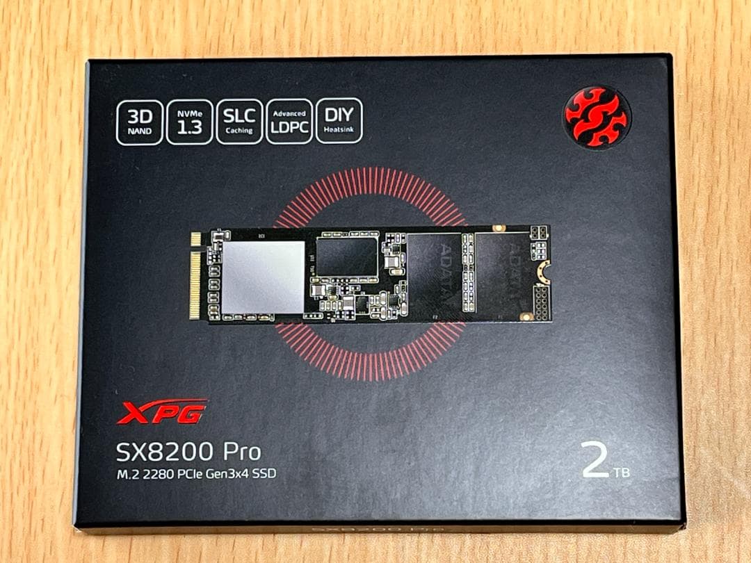 NVME SSD 2TB XPG SX8200 Pro - メルカリ