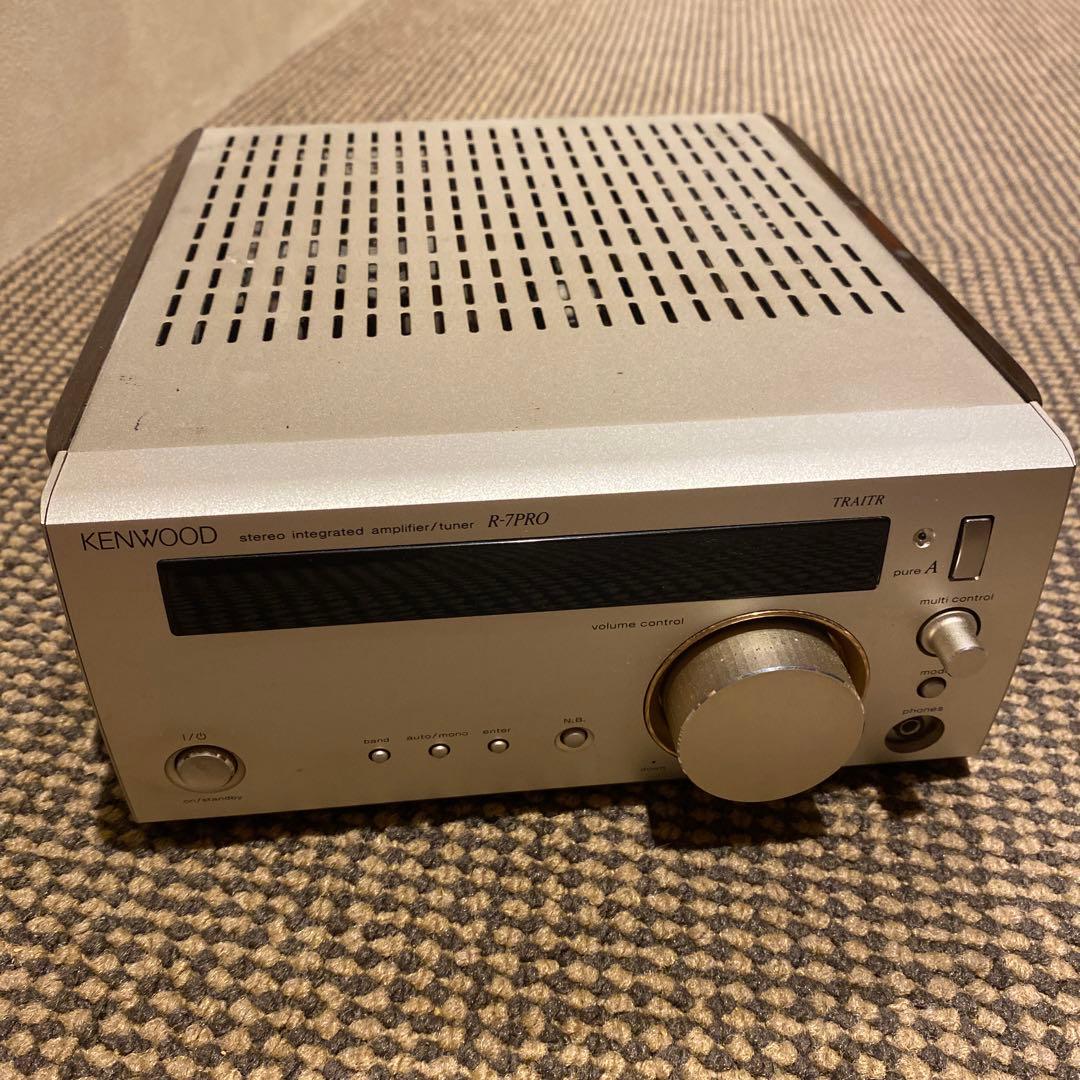 KENWOOD ステレオ アンプ・チューナー R-7PRO ジャンク - メルカリ