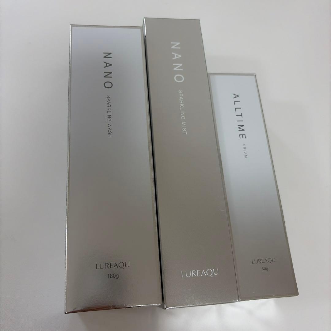 ルリーク ナノ スパークリングミスト オールタイムクリーム 3点セット 正規販売店】ナノスパークリングミスト | スキンケア | ルリーク
