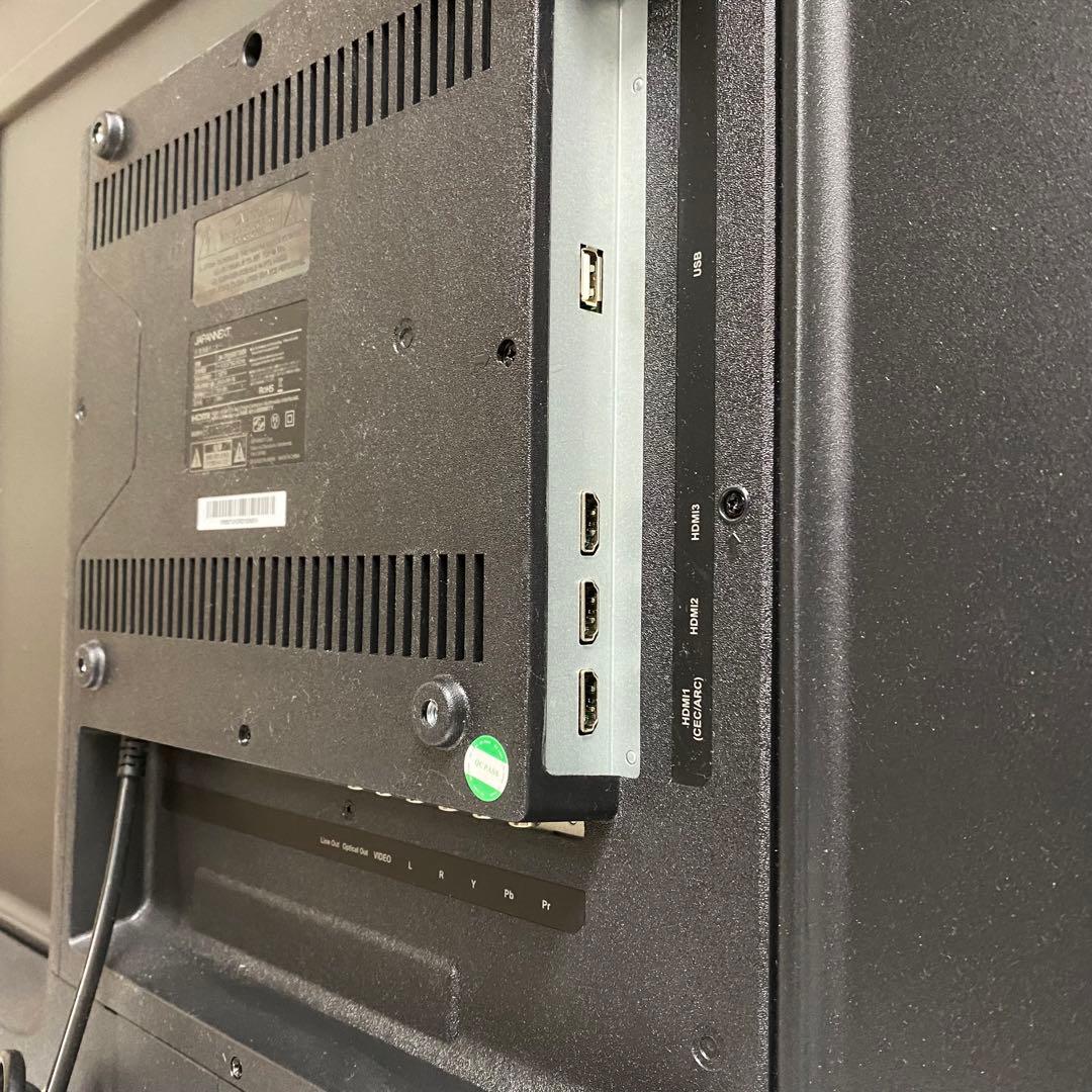 即日受渡❣️送料込3年前購入ジャパンネクスト55型4K目に優しいブルー