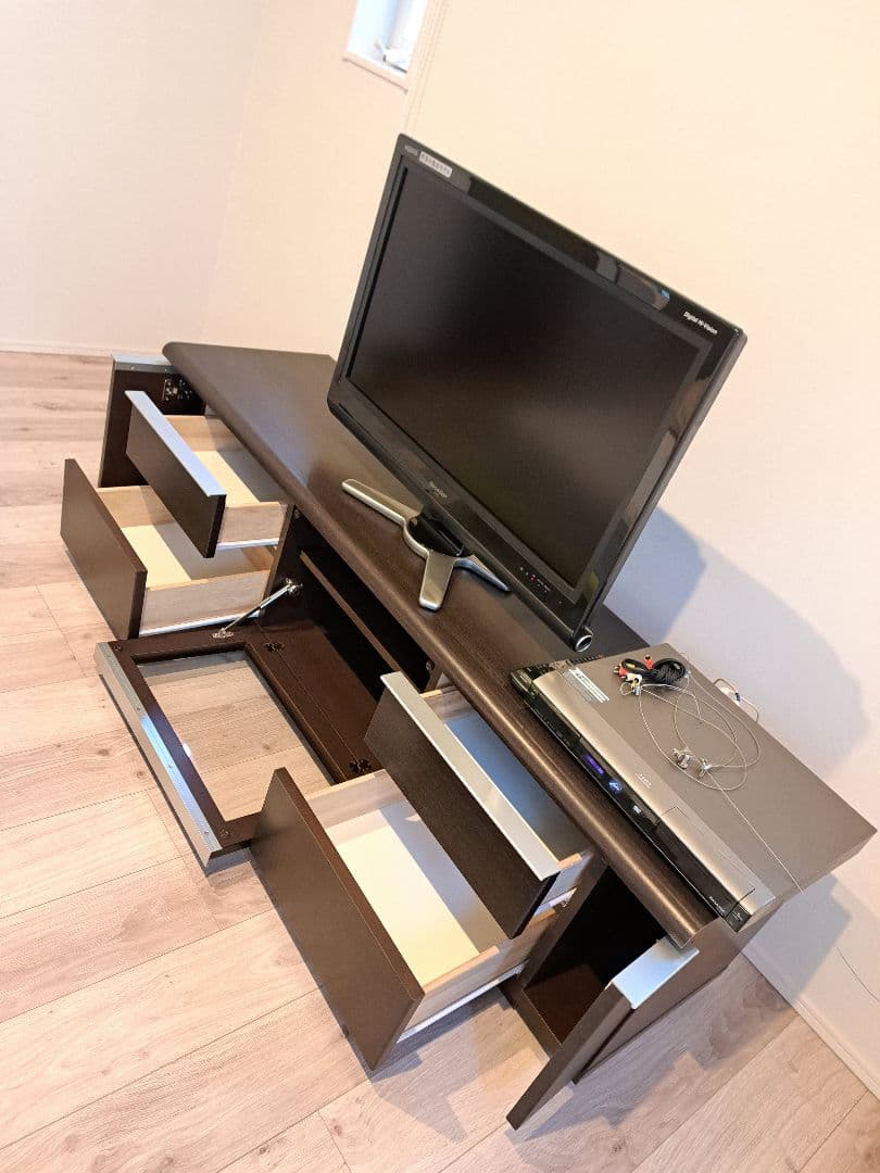 値下げ】ニトリ テレビ台 ローボード パルサー 165 DBR - メルカリ