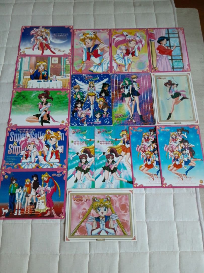 セーラームーン　ジャンボカード　セット セーラームーンジャンボカードセット - メルカリ