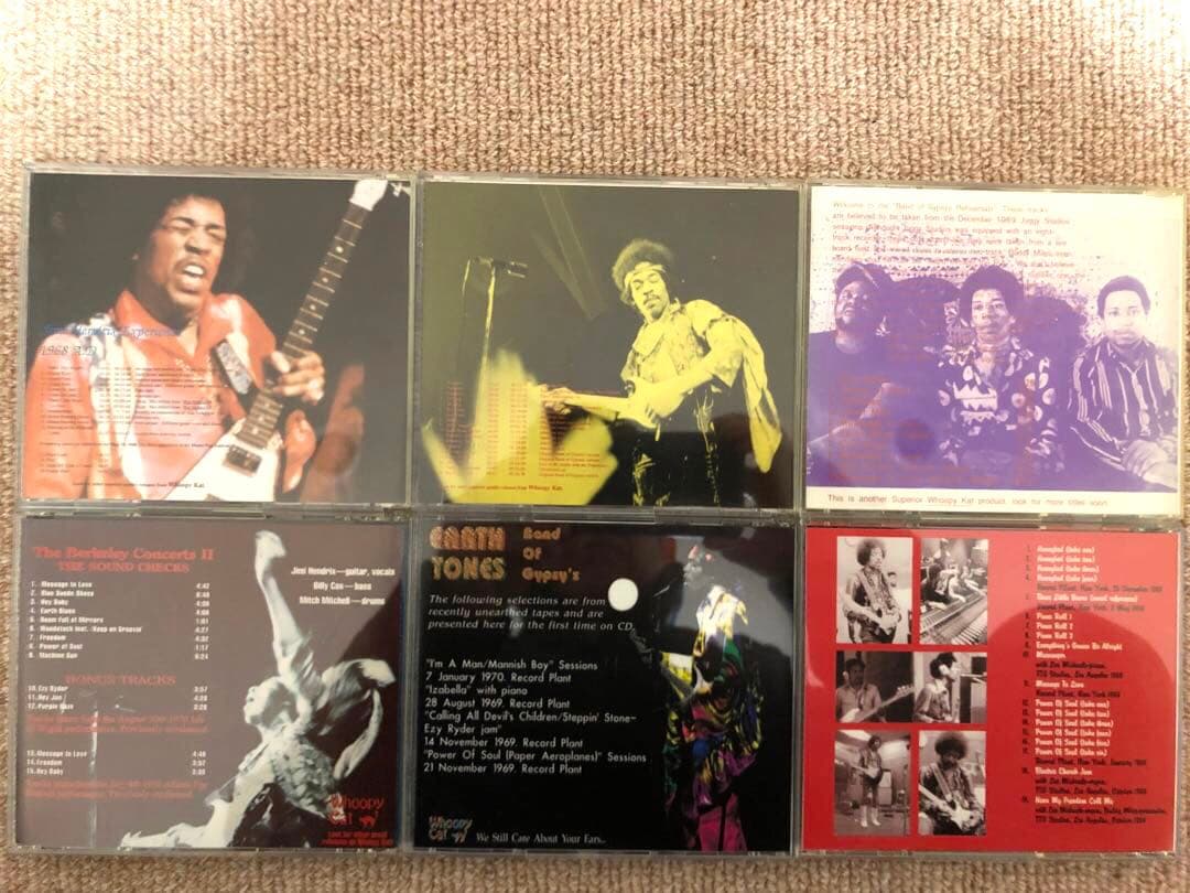 JIMI HENDRIX Whoopy Katレーベル5枚＋1枚 6タイトル