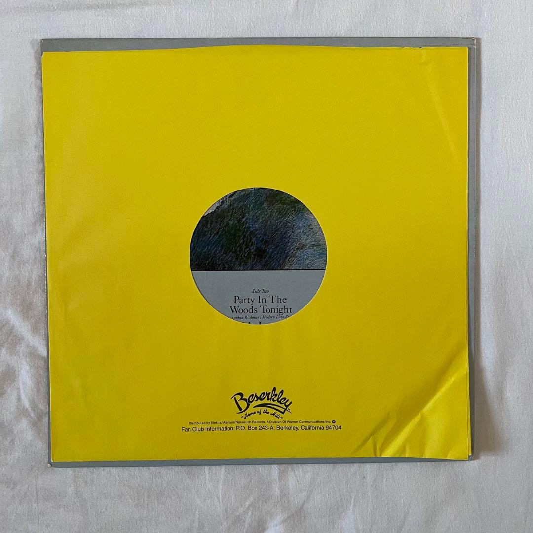 JONATHAN RICHMAN USオリジナル盤レコード ジョナサンリッチマン