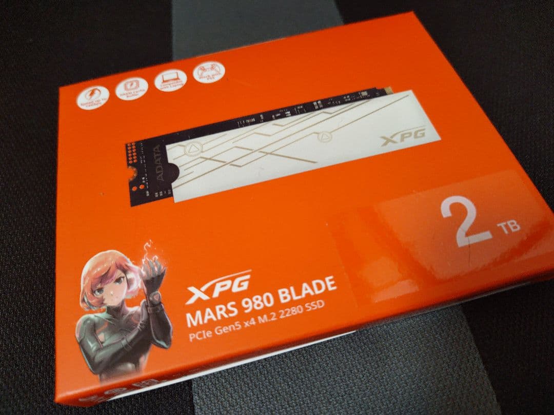 内蔵型SSD ADATA SMAR-980B-2TCS-DP (M.2 2280 2TB) ADATA SMAR-980B-2TCS-DP (M.2 2280 2TB) ドスパラ限定モデル