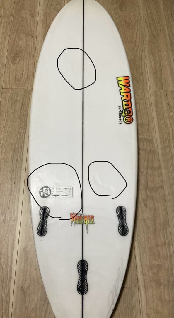 ワーナー サーフボード warner 伊藤リアル クイックシルバー 1975