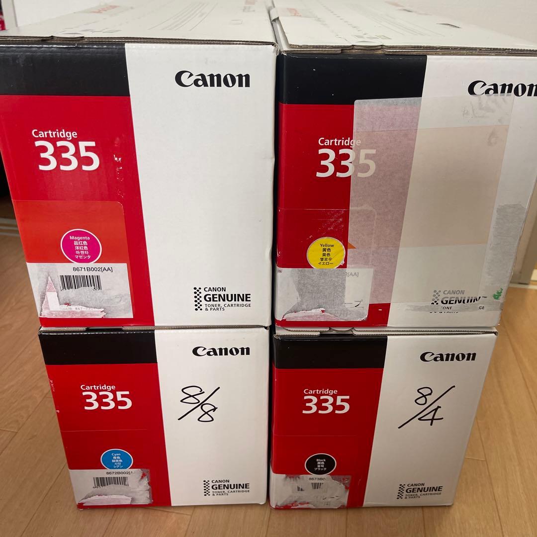 Canon Cartridge 335 トナーカートリッジセット 4色セット - メルカリ