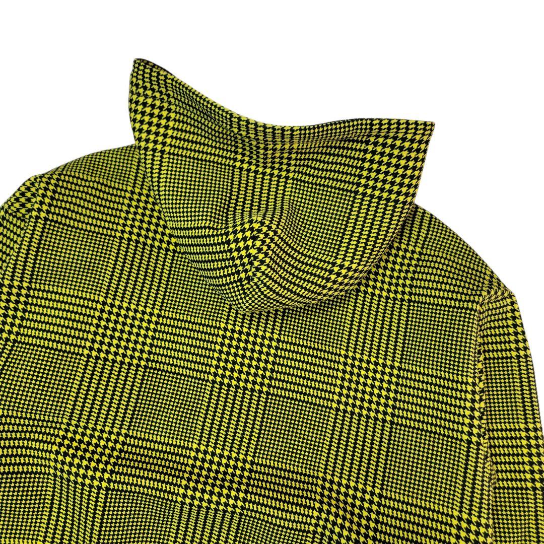 ほぼ未使用 ジャックバニー グレンチェック柄 ダンボールスウェット