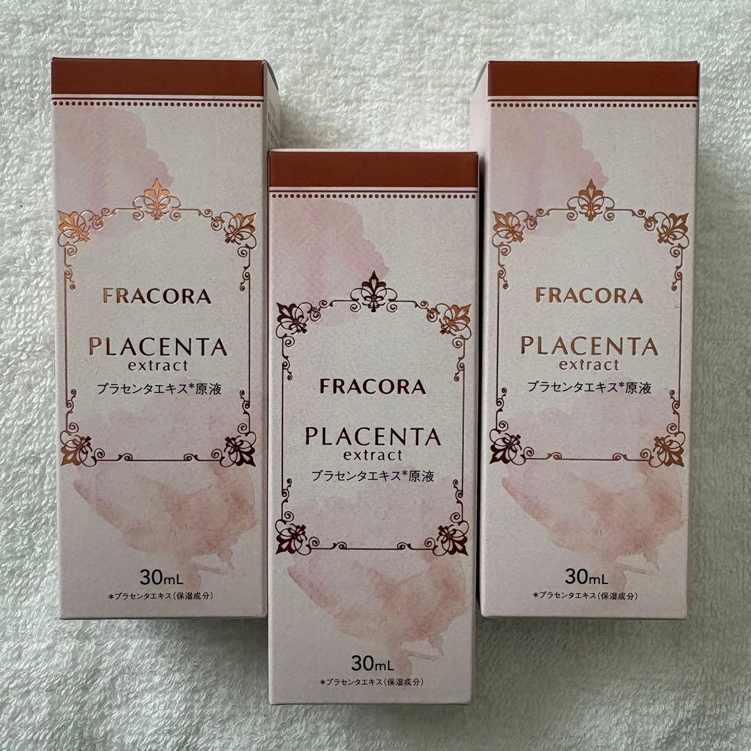 新品未使用】FRACORA プラセンタエキス原液30ml×3本セット - メルカリ