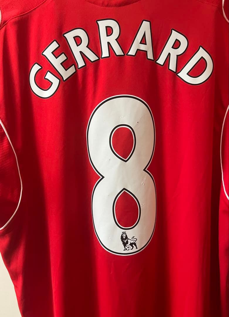 リバプールFC ジェラード 8番　ラストシーズン ジェラード リバプールFC 8番 ラストシーズン - メルカリ
