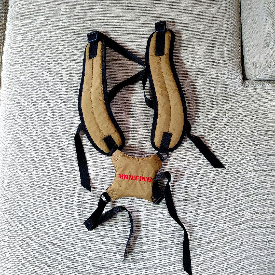 ブリーフィングキャディバッグCR-4☆9.5型☆コヨーテ希少カラー☆3点