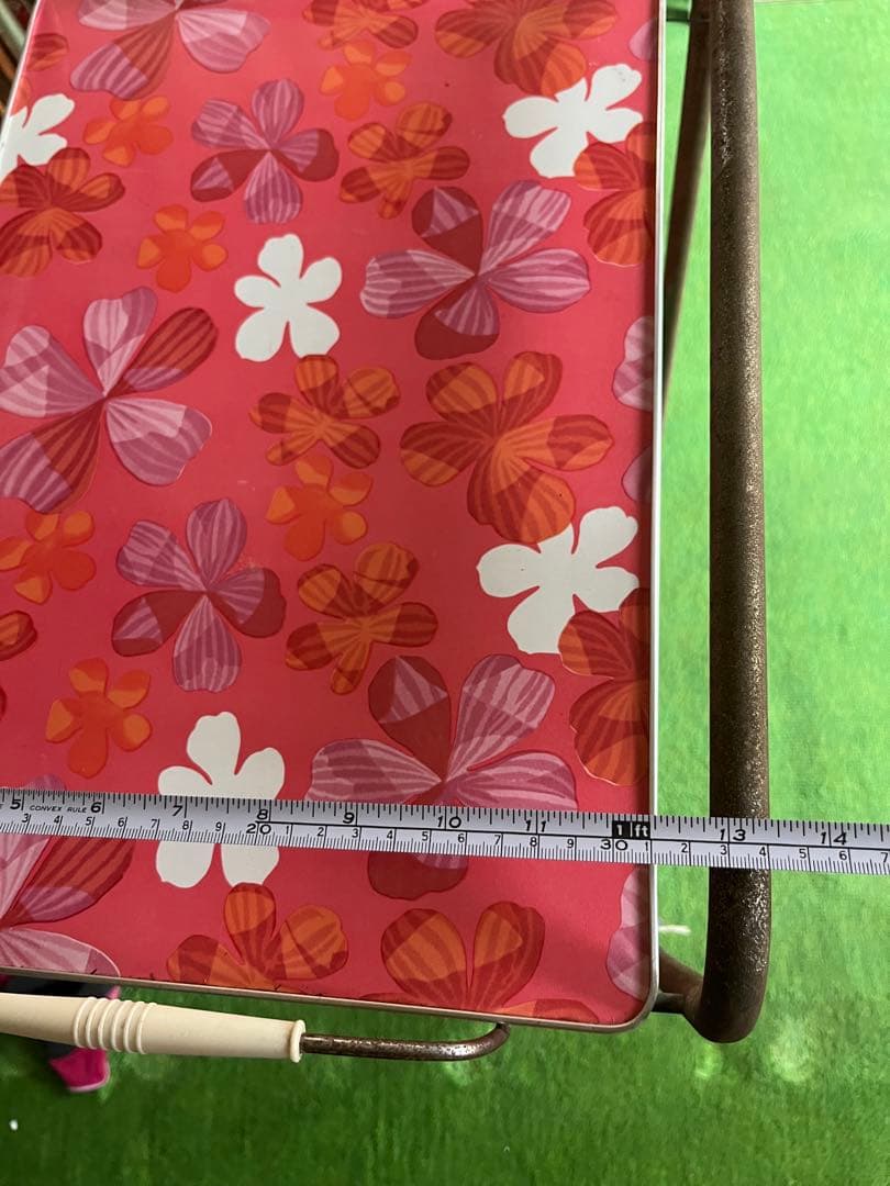 キッチンワゴン レトロポップ 昭和レトロ 当時物 難あり インテリア 花