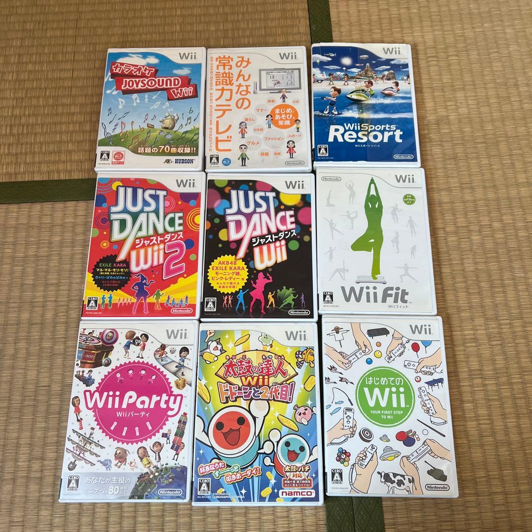 Wiiソフトセット 9本まとめて - メルカリ
