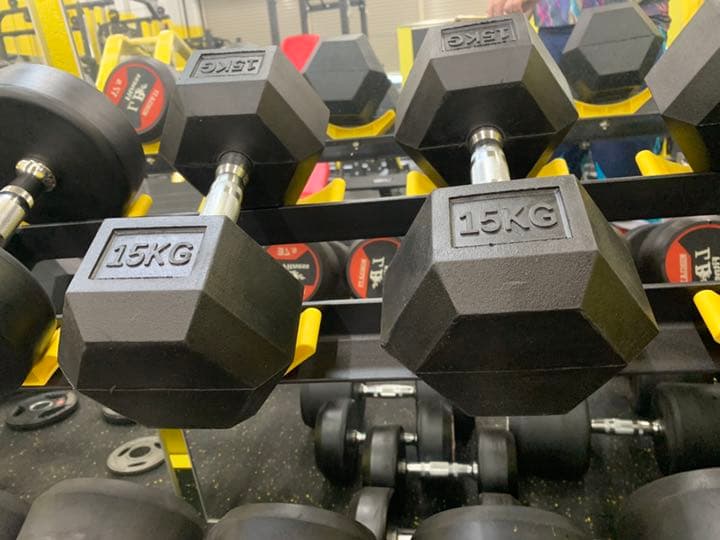 ヘックス  ラバーダンベル　12.5kg から25kg 1万円値下げ