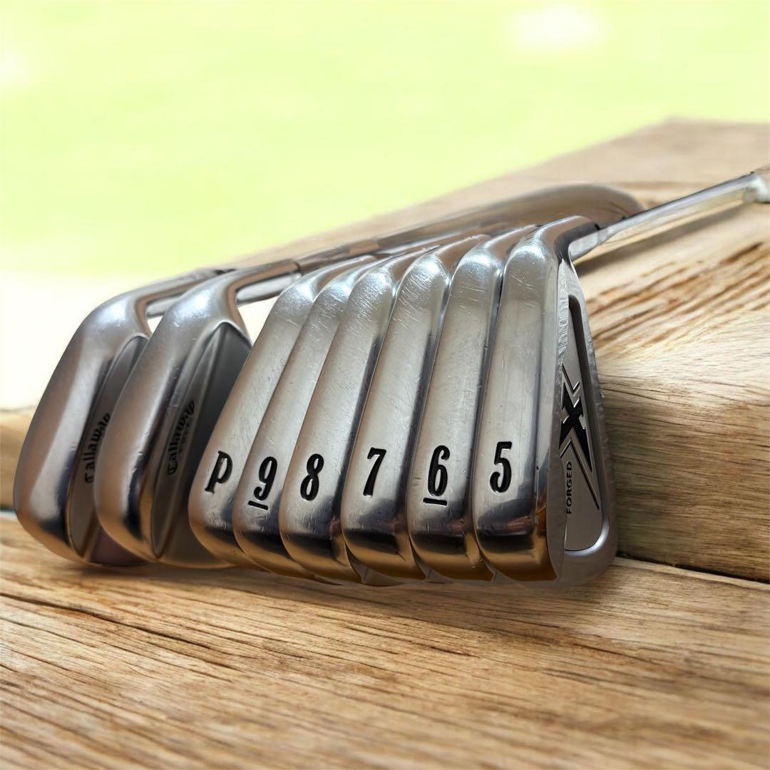 名器！キャロウェイ X FORGED アイアンセット5〜P.52°.58° 8本 - メルカリ