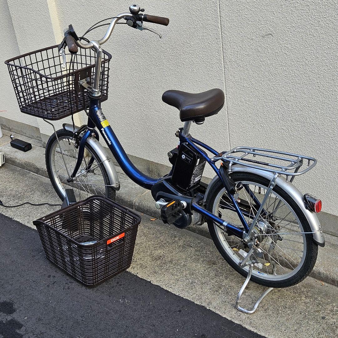 パナソニック♪ビビ♪20インチ♪ブルー♪12Ah5点灯♪小柄な女性もOK