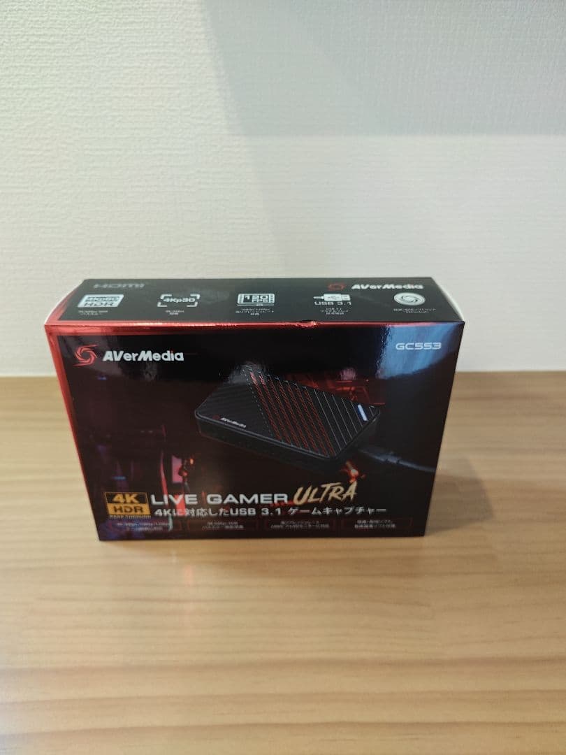 AVERMEDIA ゲームキャプチャー GC553 Live ULTRA Amazon | AVerMedia Live Gamer Ultra GC553 [4Kパススルー対応 USB3.1