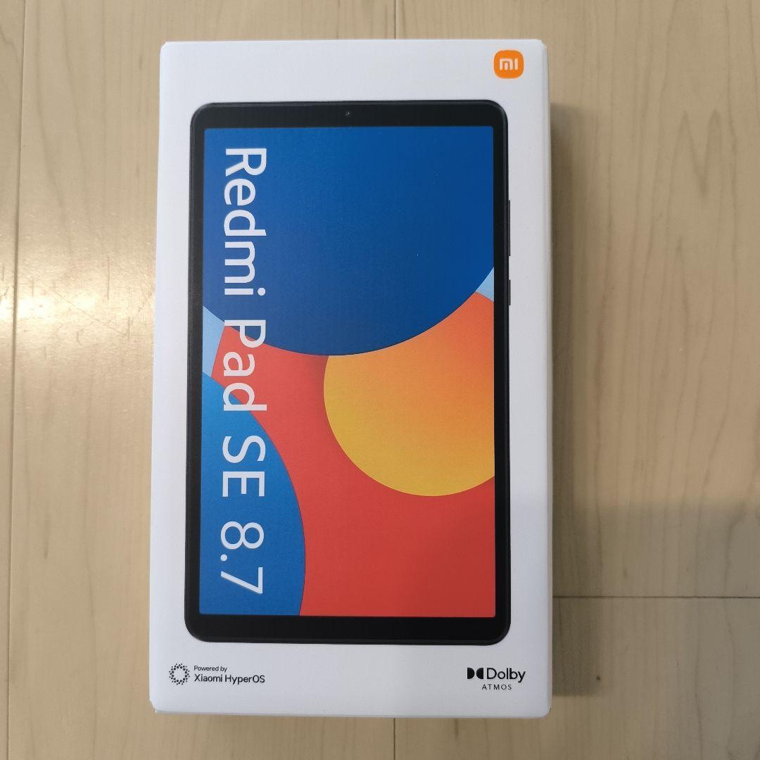 Redmi Pad SE 8.7　ほぼ未使用　ケース付き　4＋64GB Redmi Pad SE 8.7型 クリアケース ソフト 8.7インチ ソフトケース 保護