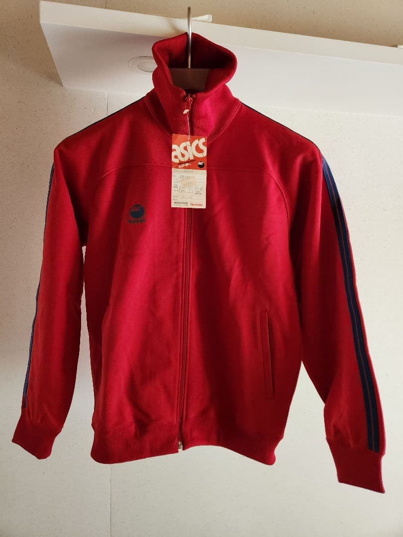 希少】ヴィンテージ 70～80's アシックスasicsジャージ上下M レトロ