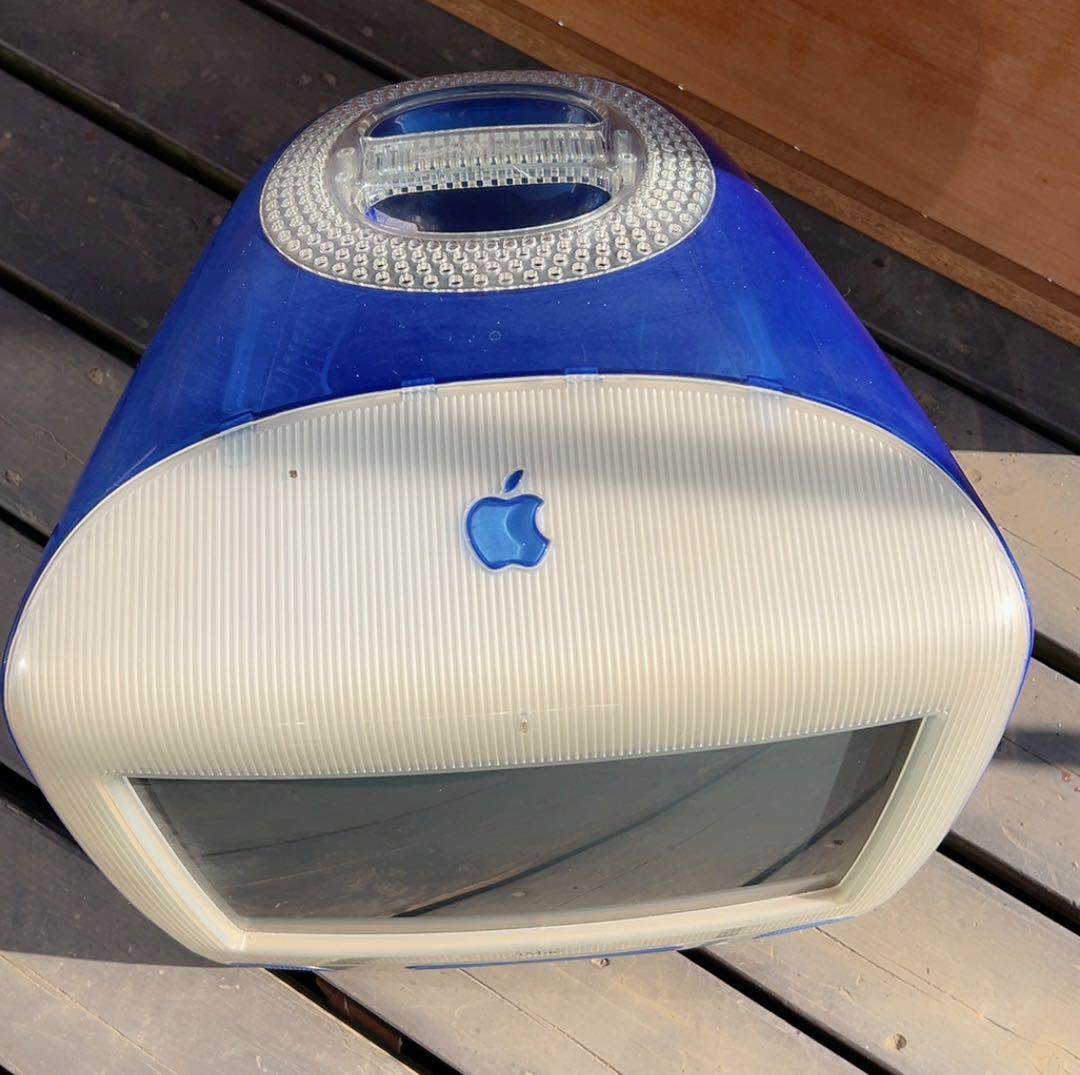 Apple iMac G3 ブルー 作動確認済 - メルカリ