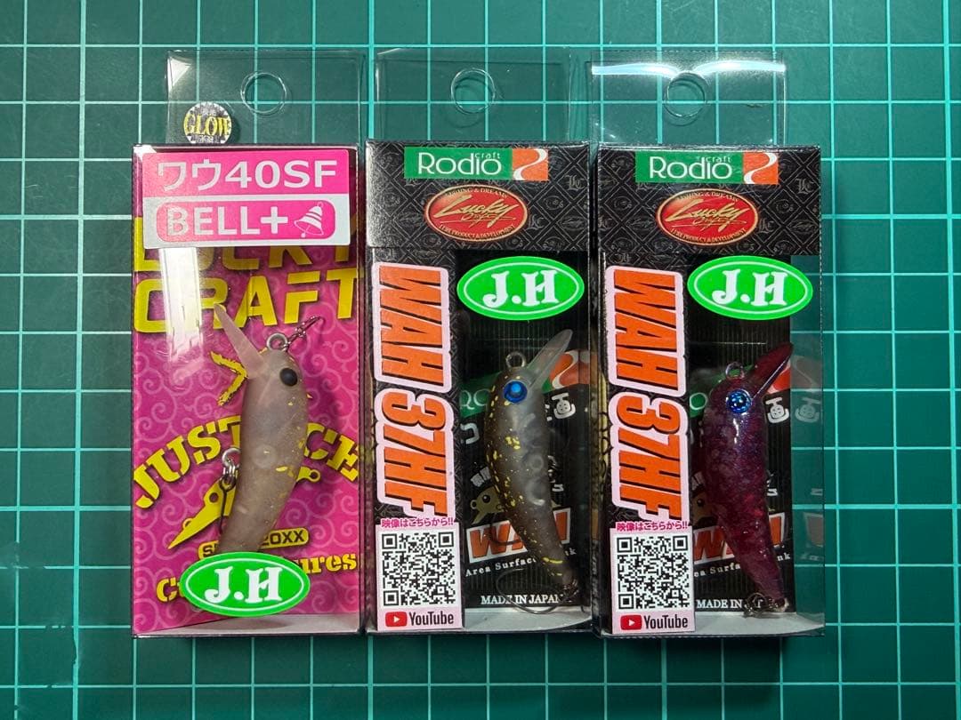 ラッキークラフト ワウ40SFBELL 37HF 城峰オリカラ ロデオクラフト