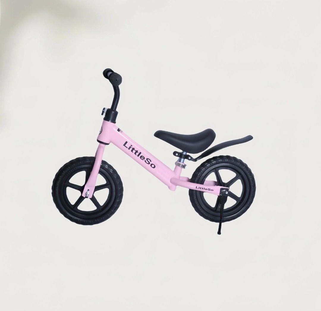 新品未使用】LittleSo バランスバイク 12インチ ピンク - メルカリ