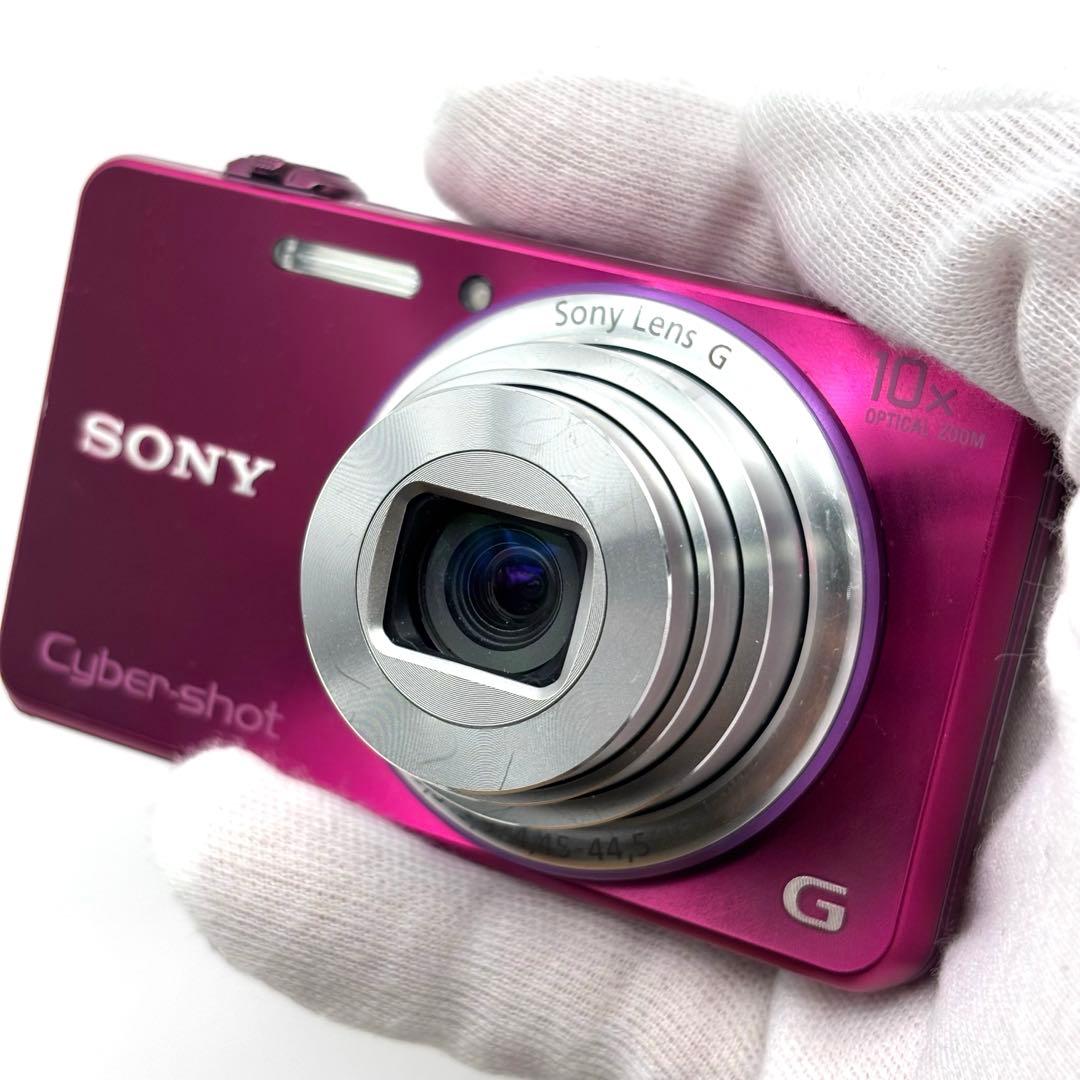 SONY DSC-WX170 デジカメ ピンク 10倍光学ズーム - メルカリ