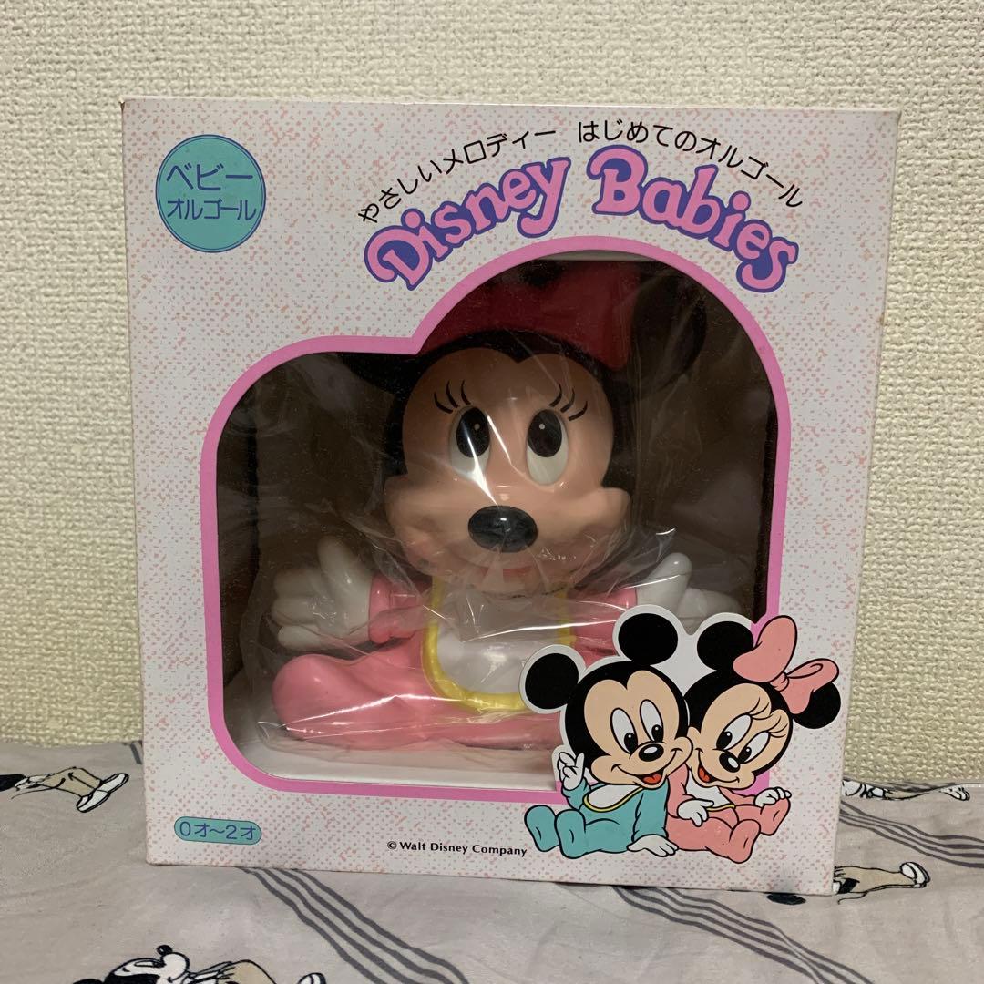 レトロ・レア】 Disney Babies オルゴール ミニー - メルカリ