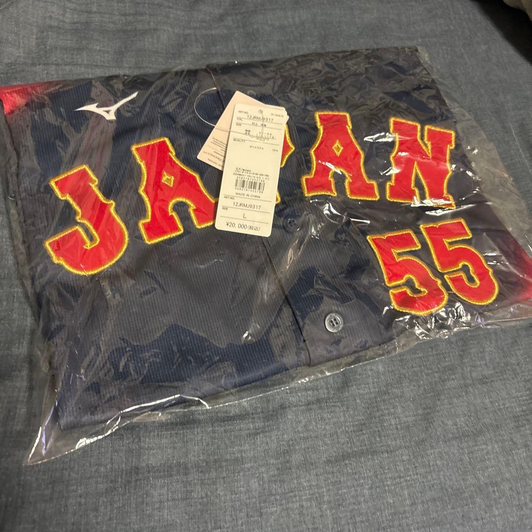 新品未開封】WBC侍ジャパン 村上宗隆 ビジターVer.レプリカ