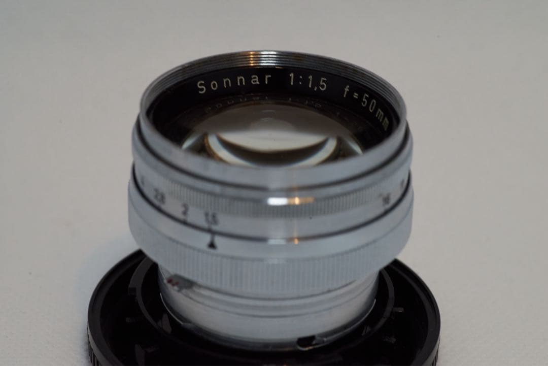 Sonnar 1:1.5 f=50mm 単焦点レンズ Sonnar 50mm f1.5 (Contax) – FLASHBACK CAMERA