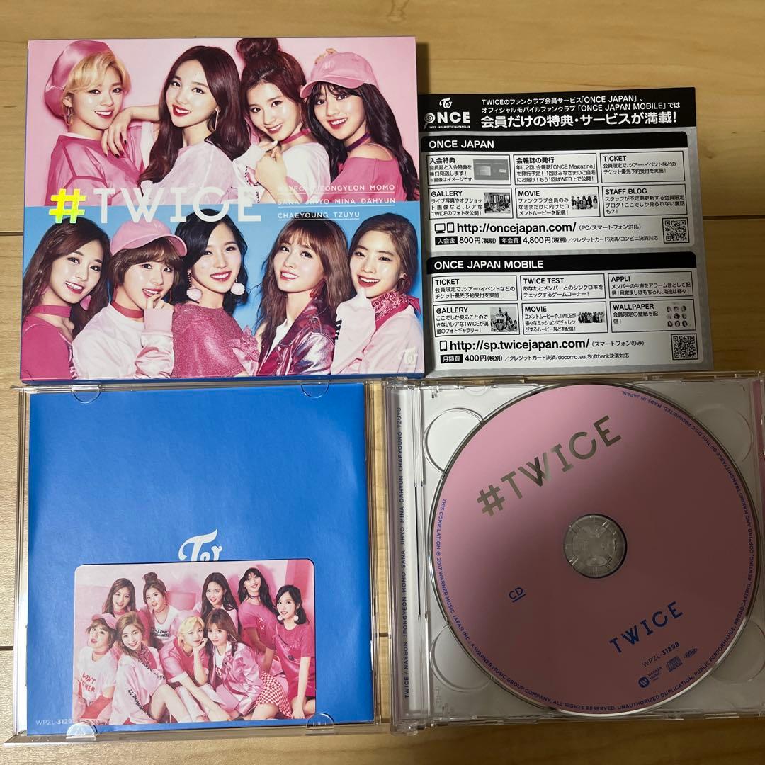 TWICE #TWICE CD/DVDセット - メルカリ