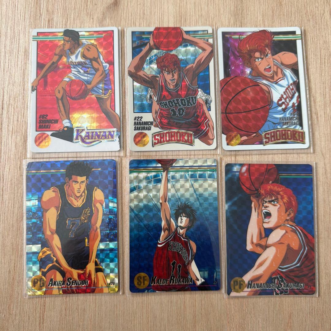 希少ダブルキラありスラムダンク カードダス6セット - メルカリ