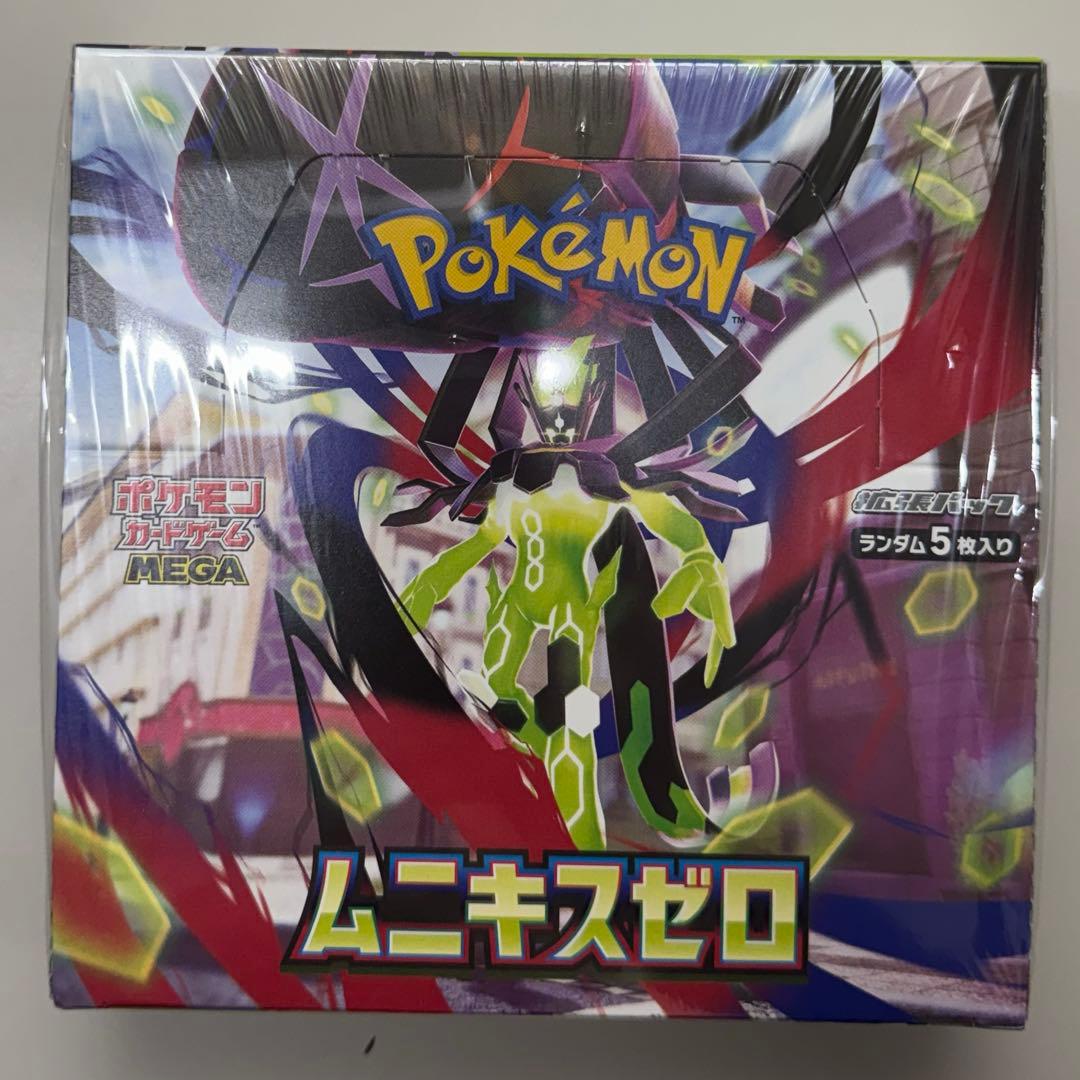 ポケカ ムニキスゼロ 新品未開封シュリンク付き1BOX - メルカリ