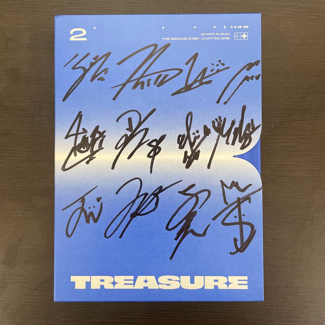 TREASURE 直筆サイン・メッセージ入りアルバム - メルカリ