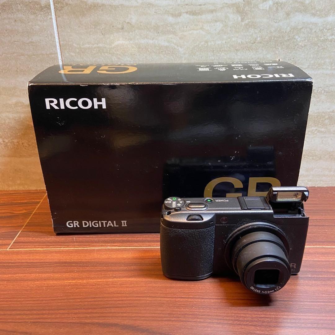 RICOH GR DIGITAL Ⅱ デジカメ ほぼ新品 4936 - メルカリ