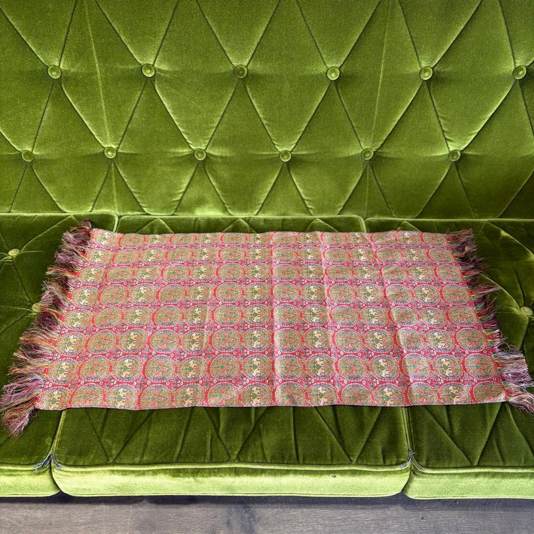 龍村美術織物 テーブルセンター 円文白虎朱雀錦 80×40 - メルカリ