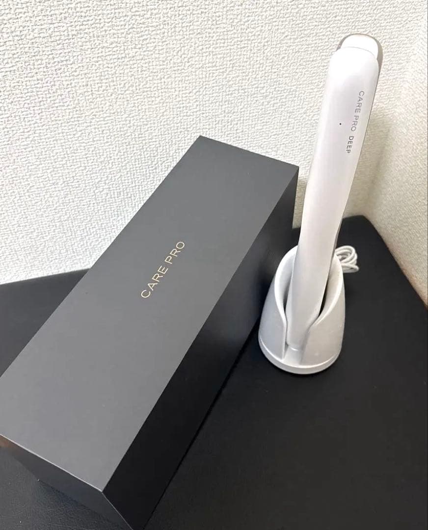 美品　箱付　CARE PRO ヘアアイロン ホワイト　超音波　ダメージケア 楽天市場】【ブランド公式/送料無料】CARE PRO DEEP ケアプロ ディープ