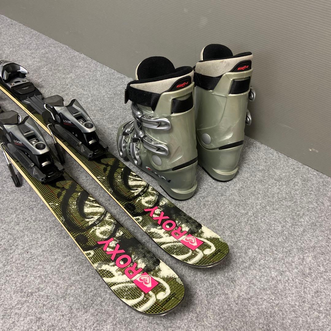 ★短い板お探しの方★メンテ済スキーセット　板138cm ブーツ24~24.5cm